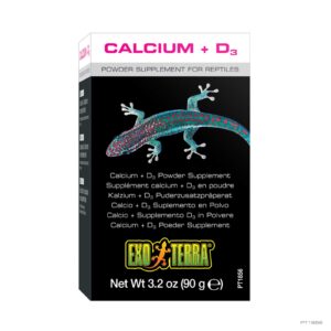תוסף קלציום אקזוטרה - Exo Terra Calcium + D3