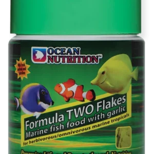 מזון דפים ספירולינה אושן נוטרישן  - Ocean Nutrition Formula Two Marine Flakes