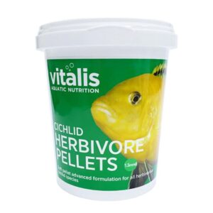מזון כופתיות צמחוני ויטליס - Vitalis Cichlid Herbivore Pellets