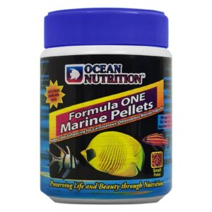מזון כופתיות בשרי אושן נוטרישן  - Ocean Nutrition Formula One Marine Pellets Small