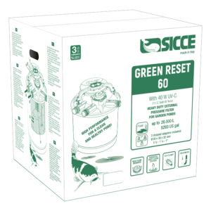 פילטר לחץ לבריכות סיצ'ה - Sicce Green Reset 60L
