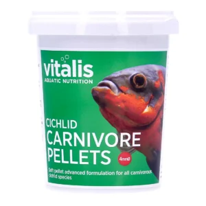 מזון כופתיות גדולות בשרי ויטליס - Vitalis Cichlid Carnivore Pellets