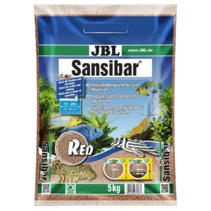 מצע אדום טבעי לאקווריום - JBL Sansibar RED